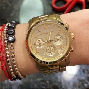Michael Kors gold watch